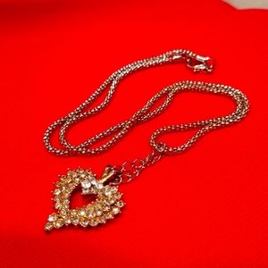 Asymmetrical Heart Pendant